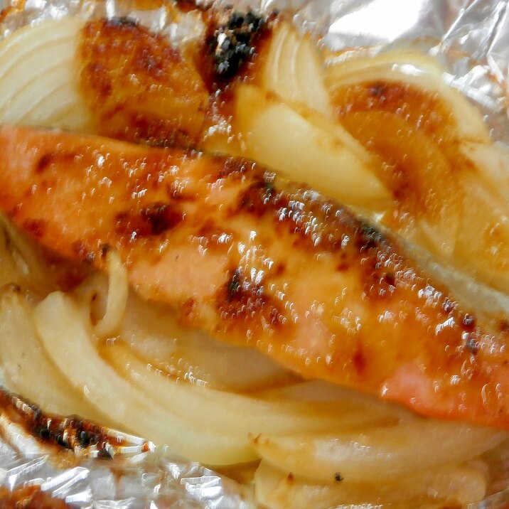 玉ねぎと鮭の味噌マヨ焼き レシピ 作り方 By なな1151 楽天レシピ 玉ねぎと鮭の味噌マヨ焼き レシピ 作り方 By なな1151 楽天レシピ